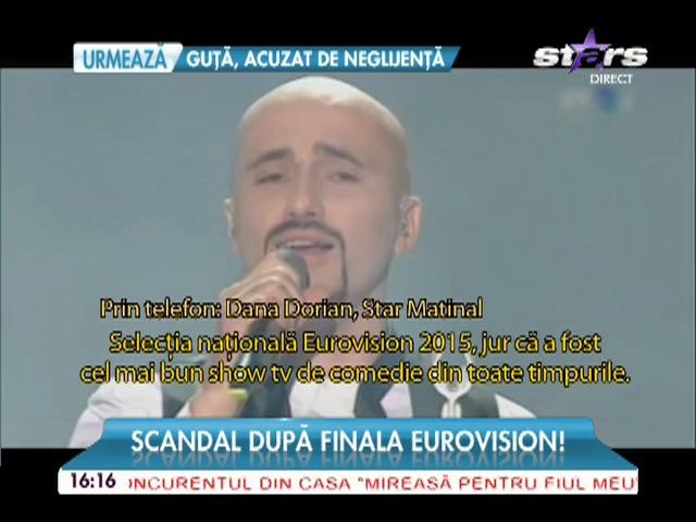 Scandal după finala Eurovision!