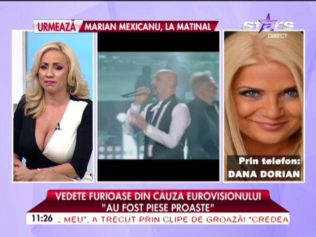 Dana Dorian a făcut praf piesa trupei Voltaj: "Melodia c&acirc;ştigătoare &icirc;mi st&acirc;rneşte r&acirc;sul"