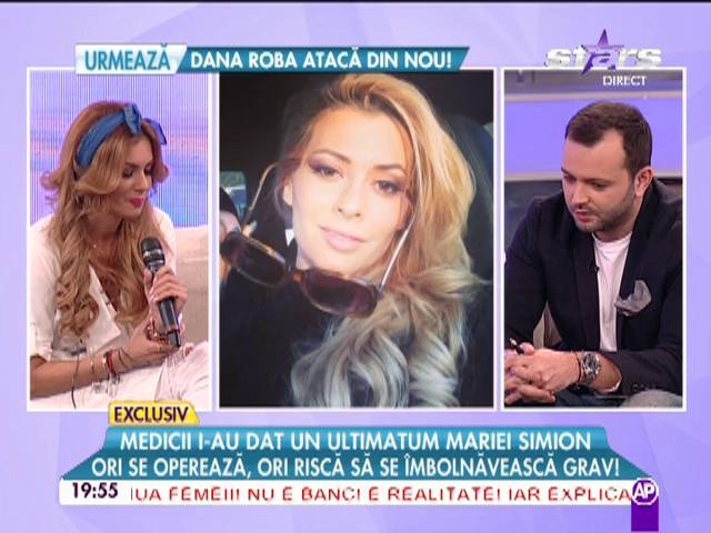 Medicii i-au dat un ultimatum Mariei Simion! Ori se operează, ori riscă să se &icirc;mbolnăvească grav!