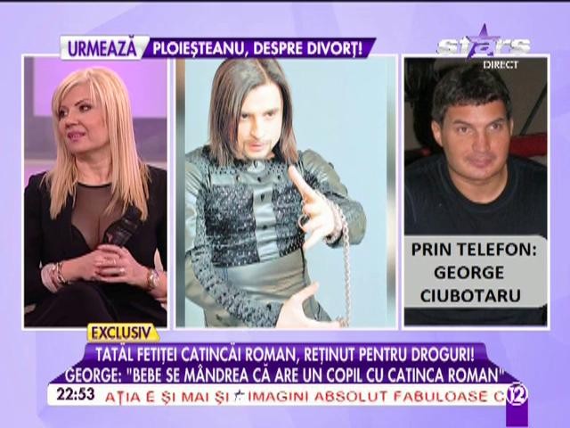 George Ciubotaru despre fostul striper, prins cu substanţe interzise: "Se m&acirc;ndrea că are un copil cu Catinca Roman"