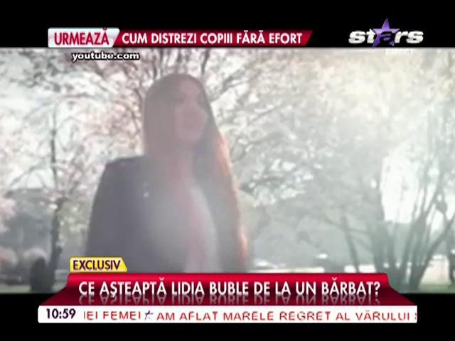 Ce aşteaptă Lida Buble de la un bărbat? "Trebuie să aibă ..."