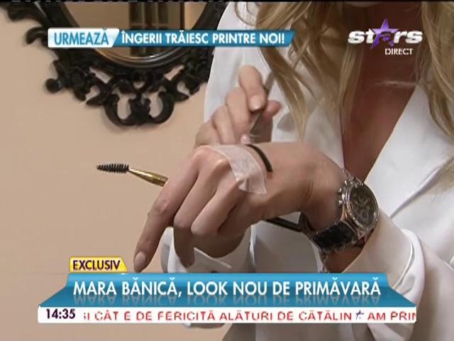 Mara Bănică, look nou de primăvară