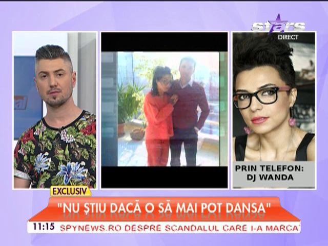 Dj Wanda a ajuns la spital