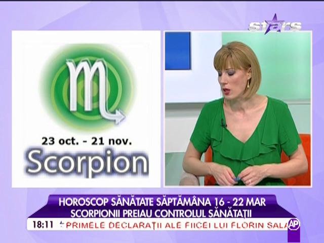 Horoscopul pentru sănătate în săptămâna 16 - 22 martie!