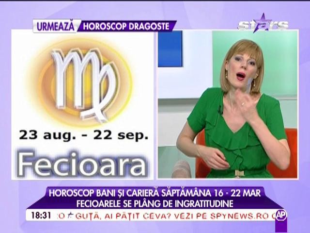 Horoscopul carierei pentru săptămâna 16 - 22 martie!