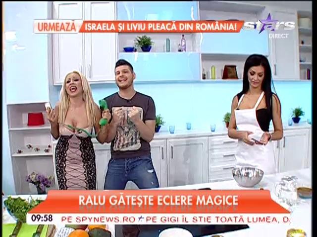 Căzătură serioasă, &icirc;n direct! Rocsana Marcu şi Răzvan Botezatu au ajuns pe jos, &icirc;n platoul "Star Matinal"