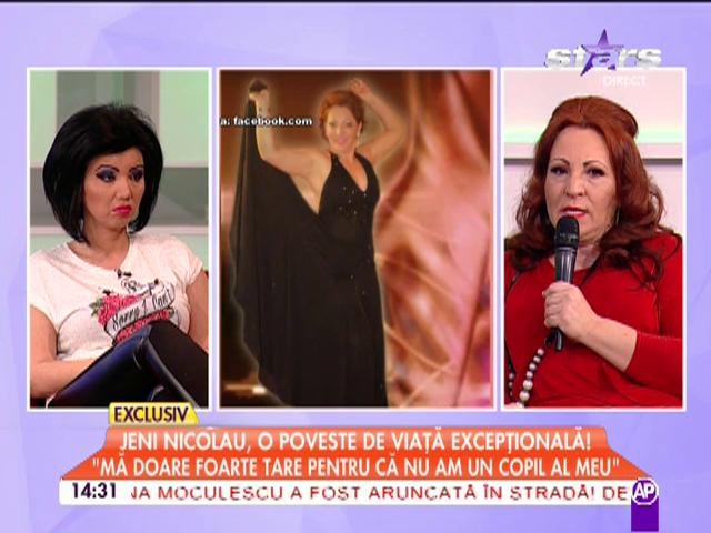 Jeni Nicolau, în lacrimi la televizor: "Am ţinut post 12 ani ca să mă căsătoresc!"