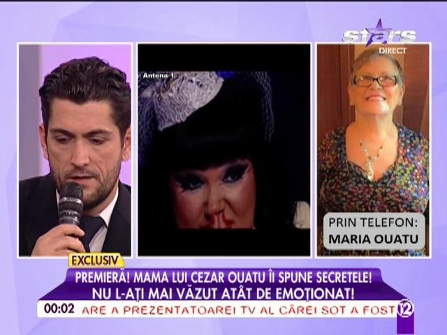Cezar Ouatu, mai sincer ca niciodată: "Rar &icirc;i spun mamei mele că o iubesc! "