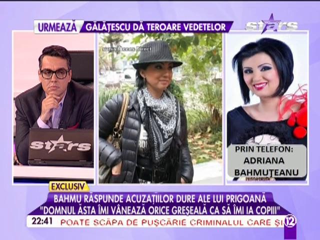 Adriana Bahmuţeanu răspunde acuzaţiilor: "Domnul ăsta &icirc;mi v&acirc;nează orice greşeală ca să &icirc;mi ia copiii"
