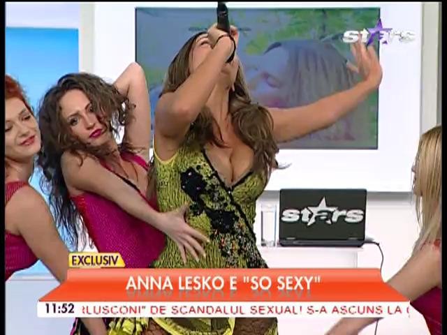 Anna Lesko a "incendiat" platoul Star Matinal