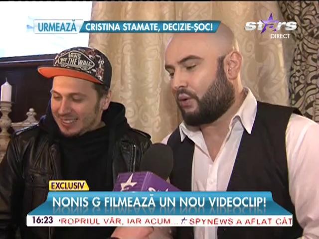 Nonis G filmează un nou videoclip!