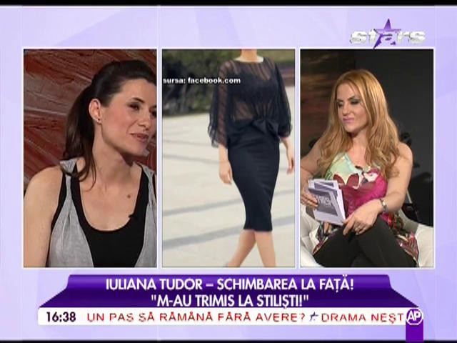 Iuliana Tudor, criticată dur din cauza ţinutei: "Am fost trimisă la stilişti"