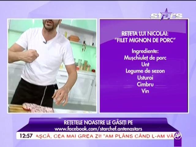 Reţeta "Star Chef" - Nicolai Tand