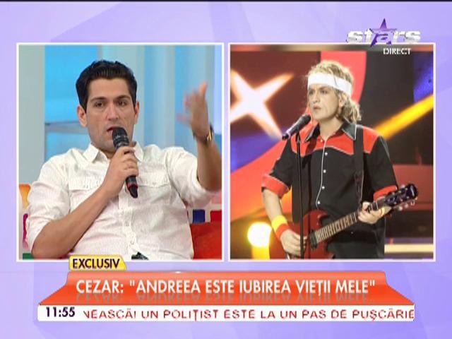 Cezar Ouatu a recunoscut: "Ea este iubirea vieţii mele"