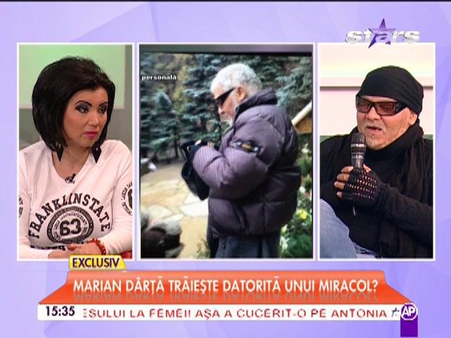 Marian Dârţă trăieşte datorită unui miracol?