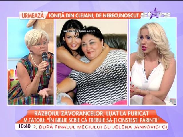 Monica Tatoiu a luat la puricat războiul Zăvorancelor: "Trebuie să fii bolnav să nu &icirc;ţi iubeşti copilul!"