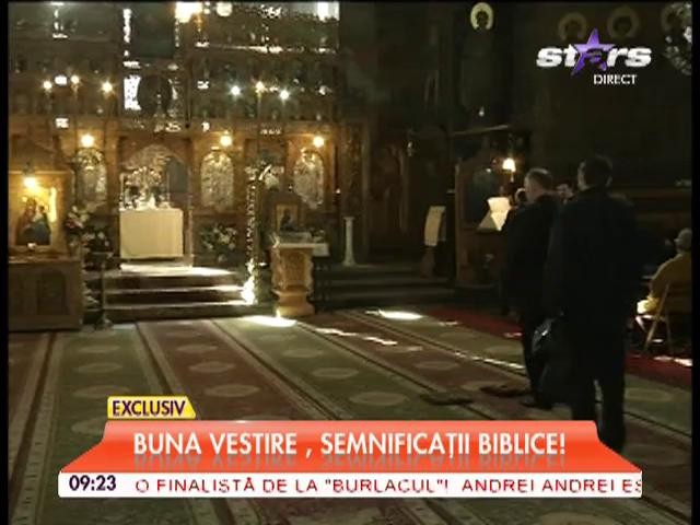 Mii de credincioşi la slujba de Buna Vestire