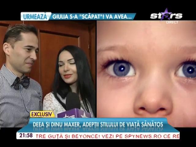 Deea şi Dinu Maxer, adepţii stilul de viaţă sănătos! "Secretul? Nu pierdem nopţile şi ne iubim mult!"