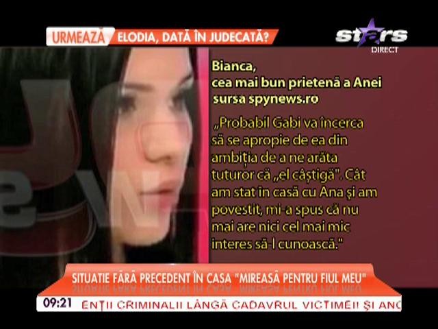 Situaţie fără precedent &icirc;n casa "Mireasă pentru fiul meu"! Susţinătorii Anei au luat foc