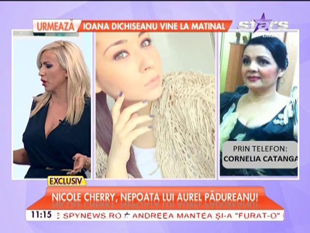 Nicole Cherry, nepoata Corneliei Catanga: "Sunt de etnie romă"