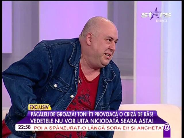 Toni Ionescu, la Agentul Vip