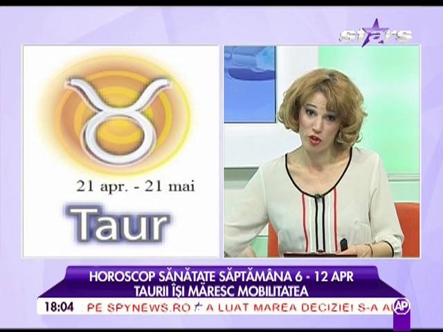 Horoscopul sănătăţii, pentru săptăm&acirc;na 6 - 12 aprilie