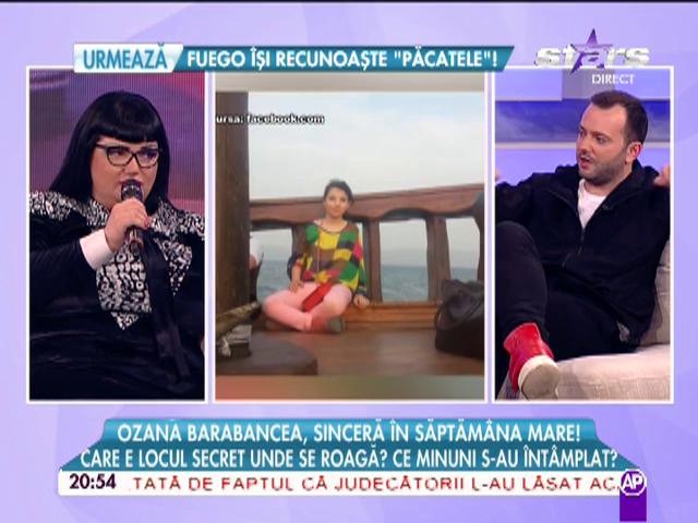 Ozana Barabancea, desc&acirc;ntecul apei şi secretul succesului: "Am transformat frica &icirc;n iubire"