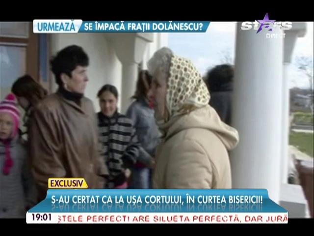 S-au certat ca la uşa cortului &icirc;n curtea bisericii! Protest &icirc;n Săptăm&acirc;na Patimilor