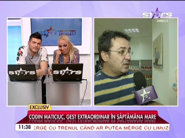 Don Juan cu suflet mare! Gest impresionat făcut de Codin Maticiuc &icirc;n Săptăm&acirc;na Patimilor!