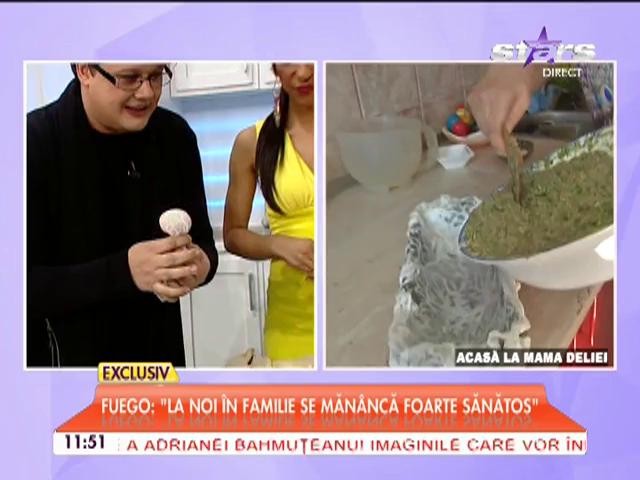 Fuego, aşa cum nu l-ai mai văzut p&acirc;nă acum! C&acirc;ntăreţul a trecut la cratiţă