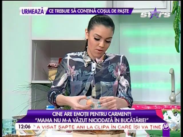 Carmen Minune, la Star Chef