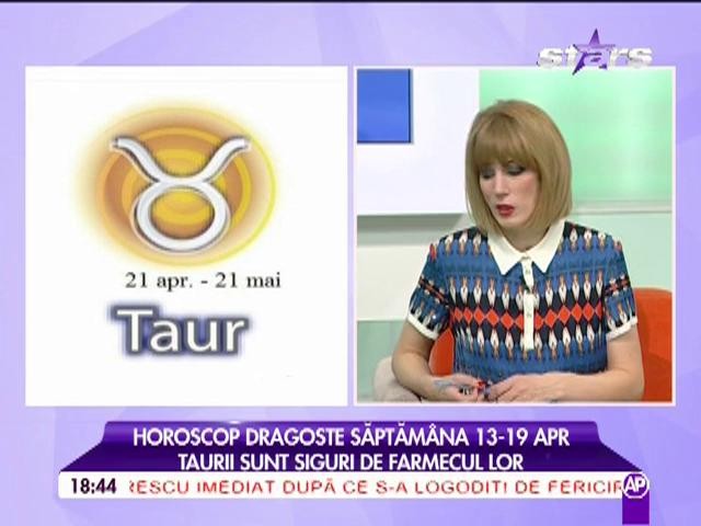 Horoscopul dragostei pentru săptămâna 13 - 14 aprilie