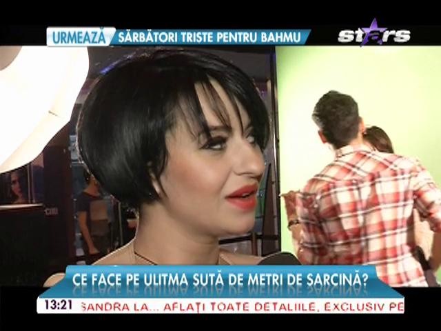 Giulia, cea mai activă graviduţă!  Ce face pe ultima sută de metri de sarcină!