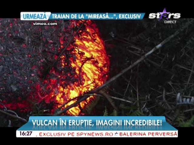 Imagini INCREDIBILE cu un vulcan &icirc;n erupţie