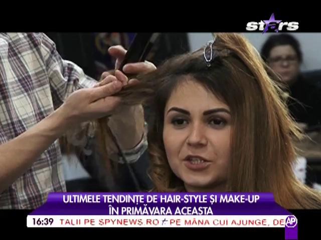 Ultimele tendinţe de hair-style şi make-up primăvara aceasta