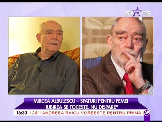 Marele actor Mircea Albulescu, mărturisire şocantă: "Nu sunt tatăl copilului meu"