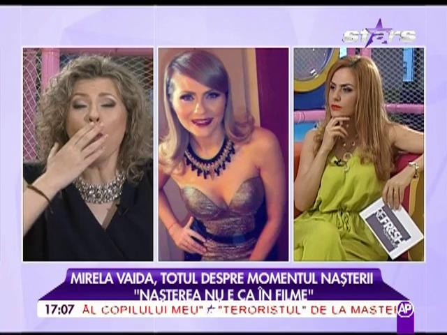 Mirela Boureanu Vaida, despre experienţa naşterii naturale: "Nu este ca &icirc;n filme"