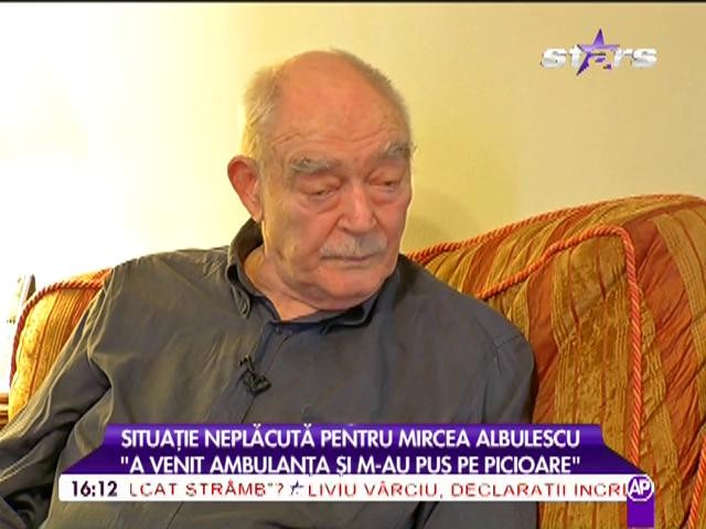 Care este starea de sănătate a lui Mircea Albulescu? "Mi s-a făcut rău"