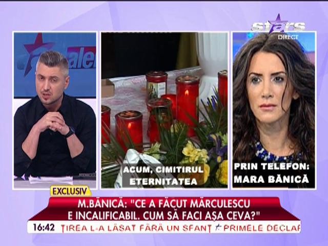 Fiare dezlănţuite! Ce a găsit Mara Bănică la poarta cimitirului unde este depus trupul Marioarei Zăvoranu: "M-am temut"