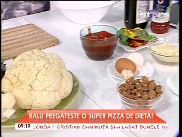 Reţeta "Star Matinal"! Pizza de dietă