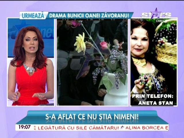 Aneta Stan, despre &icirc;nmorm&acirc;ntarea Marioarei Zăvoranu: "Oana este un creştin ortodox şi nu putea să facă un altfel de ritual!"