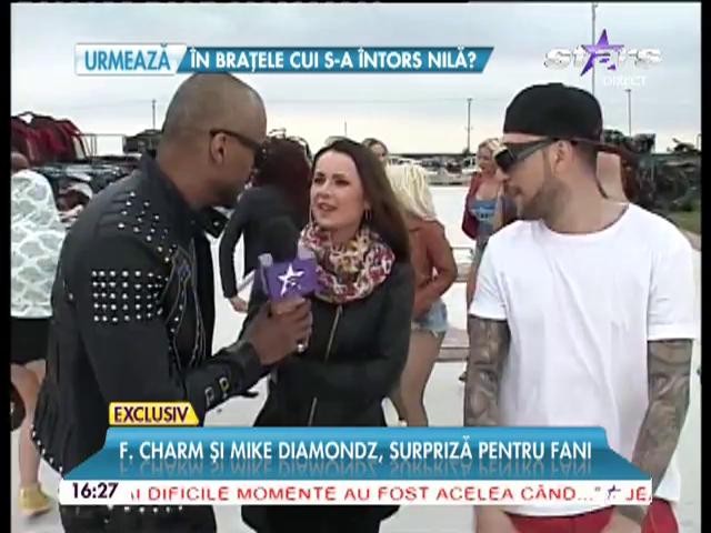 F.Charm şi Mike Diamondz, surpriză pentru fani