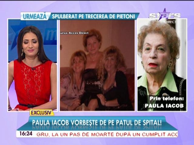 Ultimele informaţii despre sănătatea Paulei Iacob! &Icirc;n ce stare se află pe patul de spital