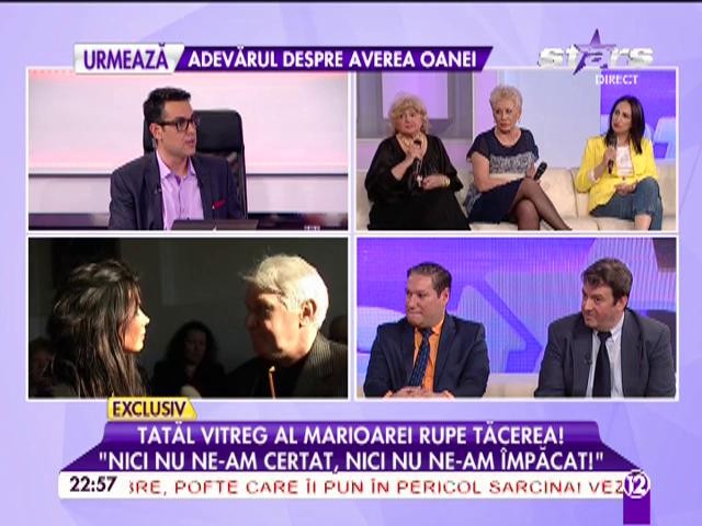 Tatăl vitreg al Marioarei rupe tăcerea: "Nici nu ne-am certat, nici nu ne-am &icirc;mpăcat!