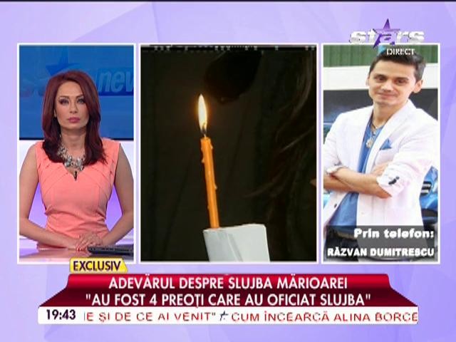 Răzvan Dumitrescu, fostul iubit al Oanei Zăvoarnu spune adevărul despre sluba Marioarei: "Au fost 4 preoţi care au oficiat slujba!"