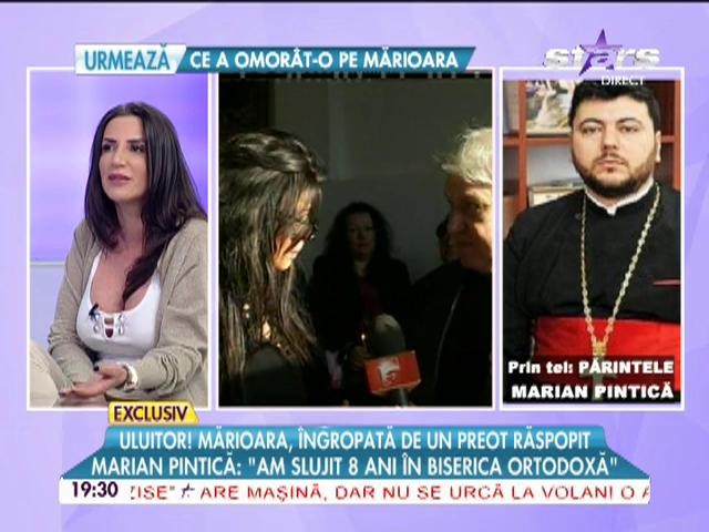 Uluitor! Mărioara, &icirc;ngropată de un preot răspopit? Mara Bănică: "Acest om a fost dat afară din biserică!"