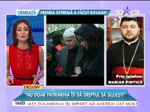 Prima declaraţie a preotului care a fost acuzat că nu avea voie să oficieze slujba Marioarei: "Eu apar pe Internet!"