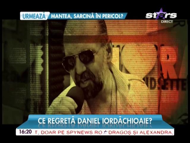 Daniel Iordăchioaie, aşa cum nu l-ai mai văzut p&acirc;nă acum! Ce regrete are artistul?