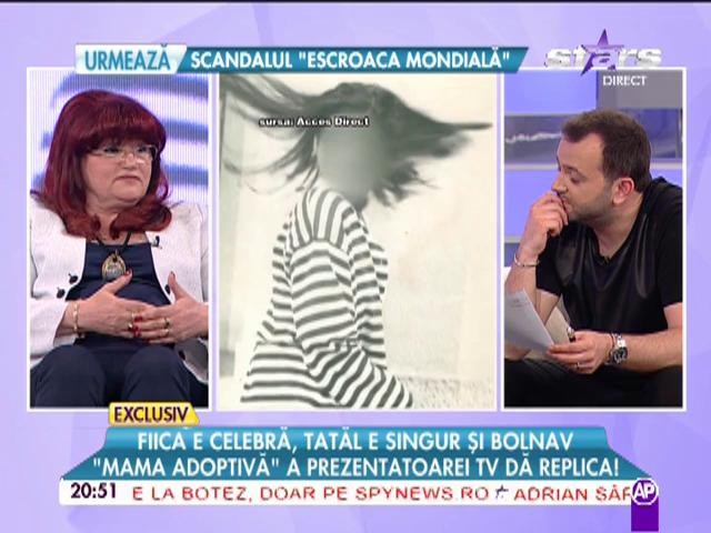 "Mama adoptivă" a Gabrielei Cristea spune adevărul despre relaţia prezentatoarei cu părinţii săi: "Mama ei a spus că nu o interesează de ea!"