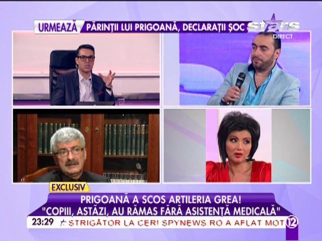 Silviu Prigoană, mesaj către Adriana Bahmuţeanu: "Dacă nu mai poţi, du-te la notariat, fă un act, renunţă, dă copiii &icirc;ncoace!"